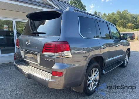 2013 Lexus Lx 570 from USA, damaged, VIN JTJHY7AX9D4100674